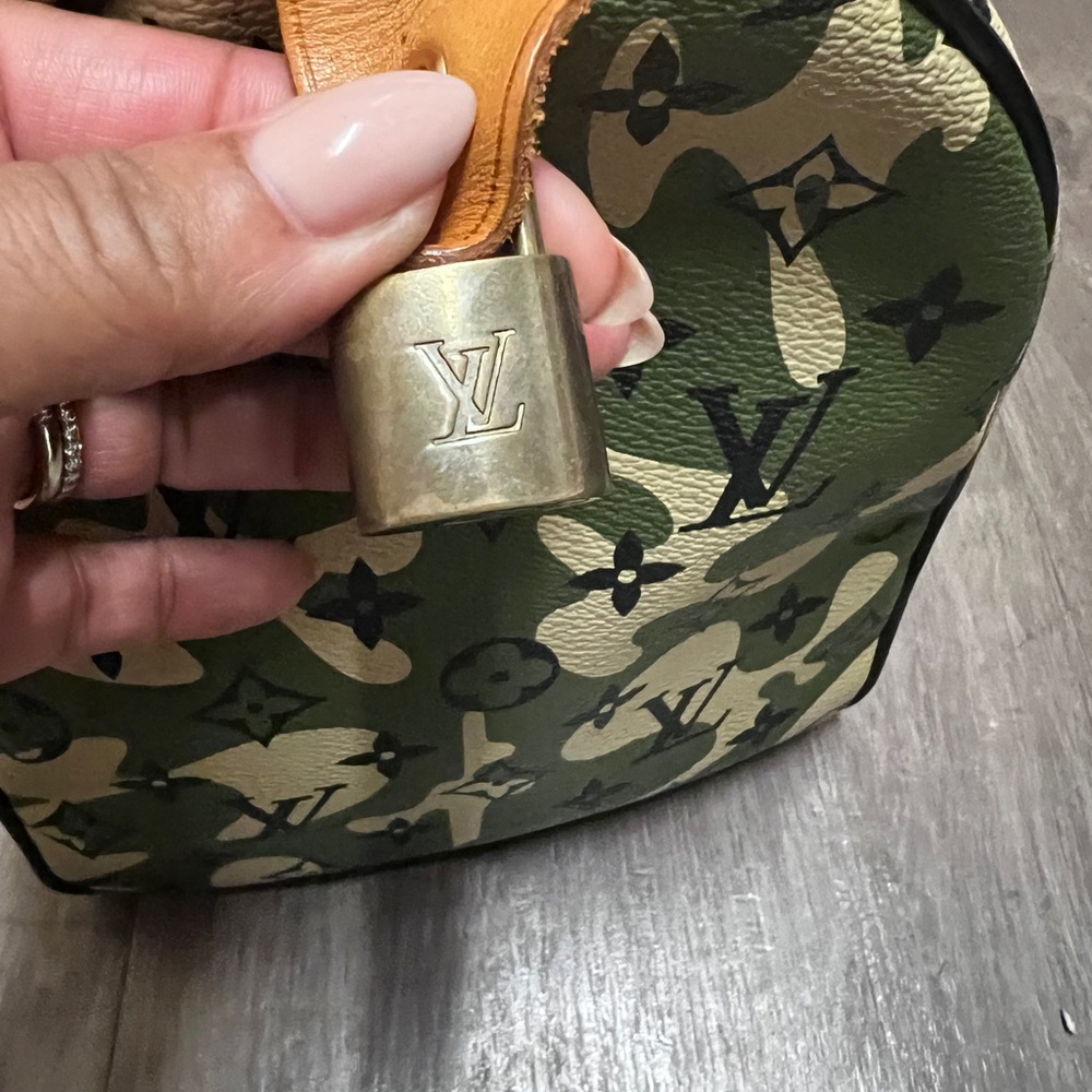 Louis Vuitton Takashi Murakami Camouflage Speedy Monogramouflage 35 - Picture 13 of 16